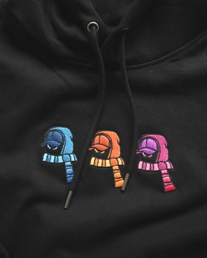 Invisible Hoodie 3x Black