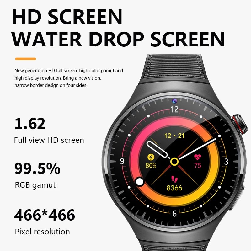 MSL 4G Net SIM Smartwatch with Camera, GPS, and Bluetooth Calling