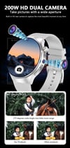MSL 4G Net SIM Smartwatch with Camera, GPS, and Bluetooth Calling