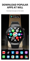 MSL 4G Net SIM Smartwatch with Camera, GPS, and Bluetooth Calling