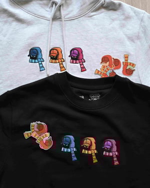 Invisible Crewneck 3x Grey