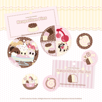 Image 4 of Neapolitan Button Pin Packs