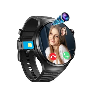 MSL 4G Net SIM Smartwatch with Camera, GPS, and Bluetooth Calling