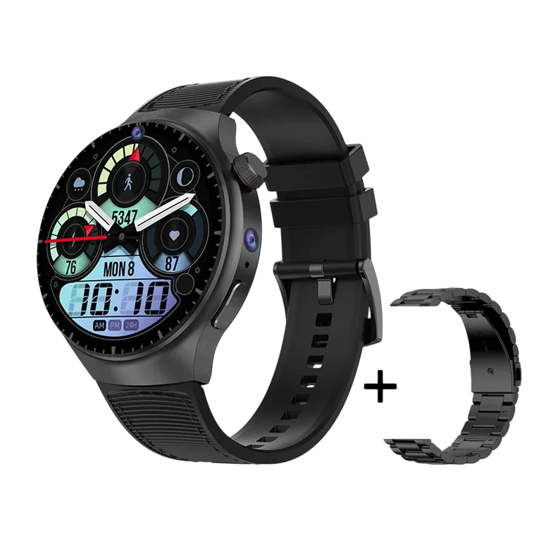 MSL 4G Net SIM Smartwatch with Camera, GPS, and Bluetooth Calling