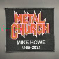 Metal Church memorial patch