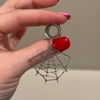 Simple Spiderweb Dangles (sizes 4g-2")