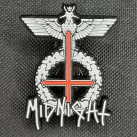 Midnight inverted cross pin