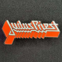 Judas Priest logo pin