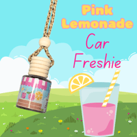 Pink Lemonade Car Freshie