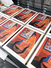 A Visit to Emily's... A3 Screenprint
