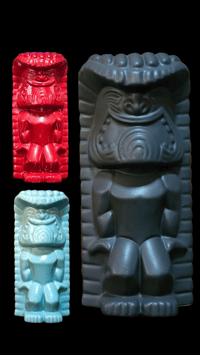Image 1 of TRIPLE PACK Katiki Ku No.1 Tiki Mugs FREE SHIPPING!! 