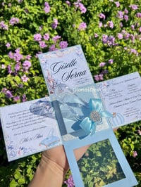 Image 1 of Cinderella quinceañera invitation