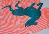 Paws & Relax - Risograph Print