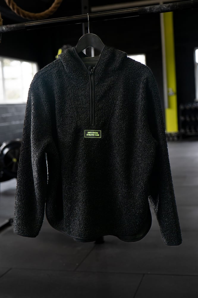 Image of WOMENS SHERPA FLEECE / BLACK 