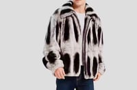 Image 1 of Men's Rex Rabbit Fur Coat