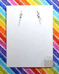 Image 5 of Red Hand Earrings