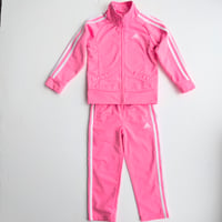 Image 1 of Little Girls ADIDAS Jacket and Track Pants, 2-Piece Set