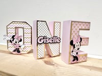 Image 2 of Minnie Mouse 3D Letters