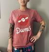 Dumb Records Mauve T-Shirt