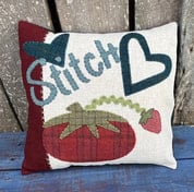 Image of CLEARANCE! Big Stitch Pillow Pattern by One Wing Wool