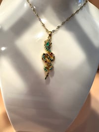 Image 2 of Mosaic Snake Necklace