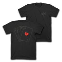 Image 1 of "BROKEN HEARTS" -  BLACK TEE 