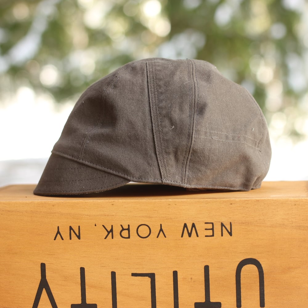Image of  'MOUNTAIN' a cap repurposed from TROUSERS // la Adventurer Cap 
