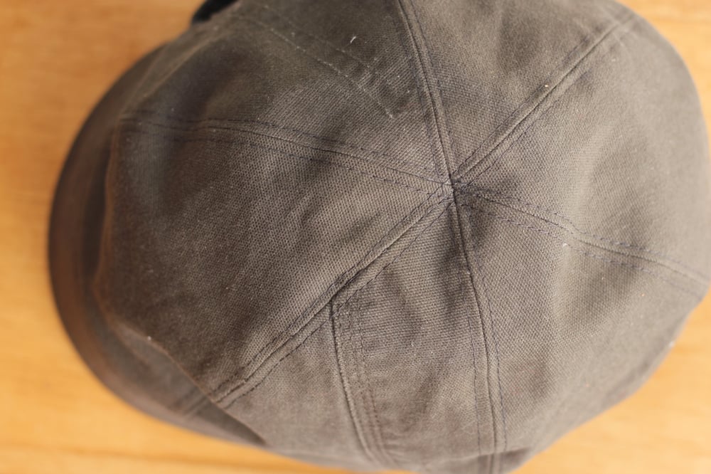 Image of  'MOUNTAIN' a cap repurposed from TROUSERS // la Adventurer Cap 