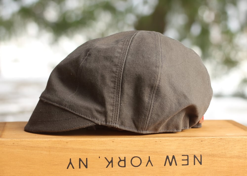Image of  'MOUNTAIN' a cap repurposed from TROUSERS // la Adventurer Cap 