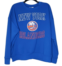 Image 1 of Liv Casual New York Islanders Womans Sweater Size XL Blue NHL New