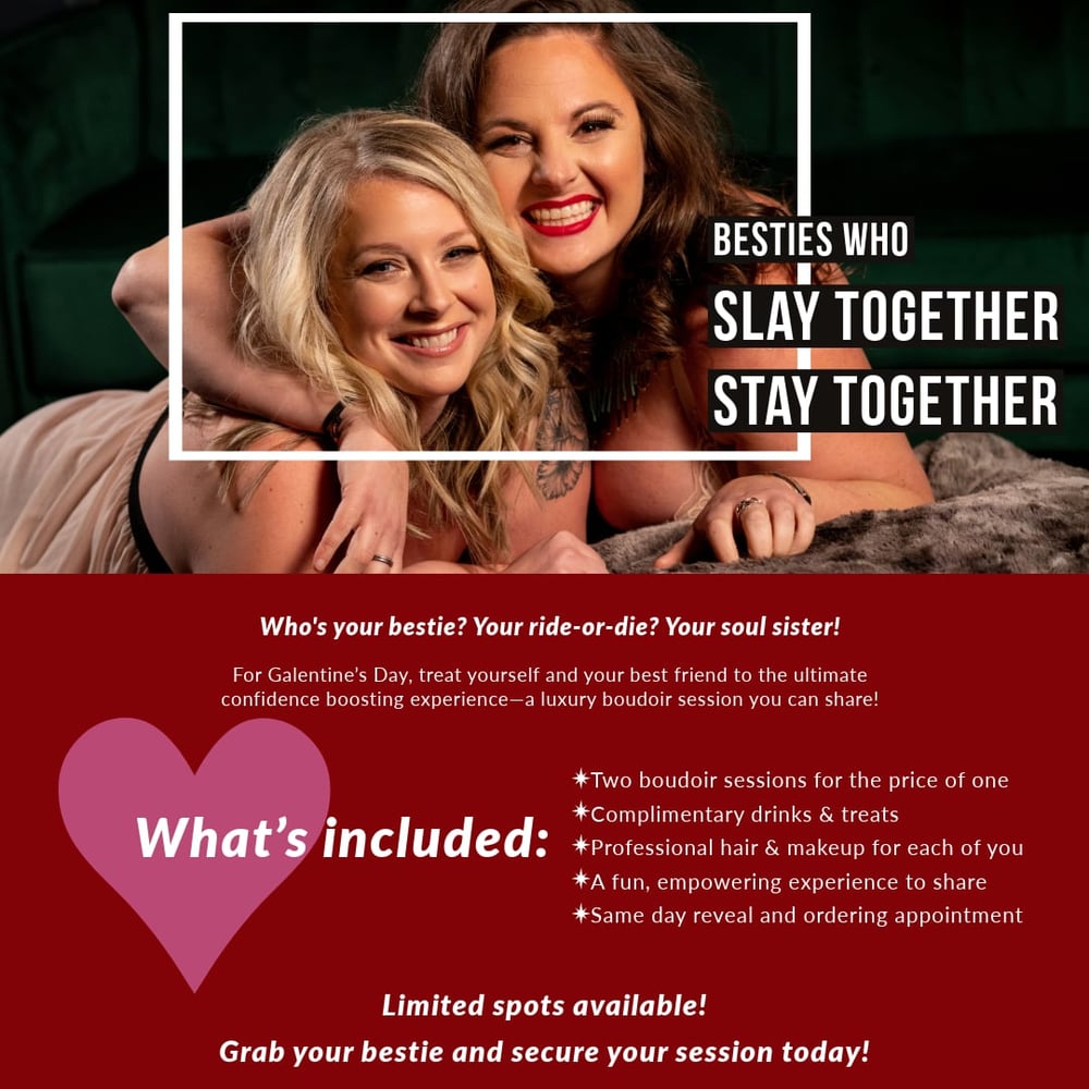 Image of Galentine's Day Sale - Besties Boudoir