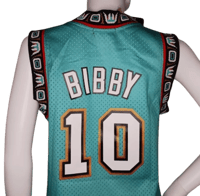 Image 4 of  Mitchell And Ness Vancouver Grizzlies Mike Bibby Jersey Womans Hardwood Classics