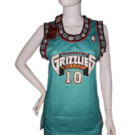 Image 1 of  Mitchell And Ness Vancouver Grizzlies Mike Bibby Jersey Womans Hardwood Classics