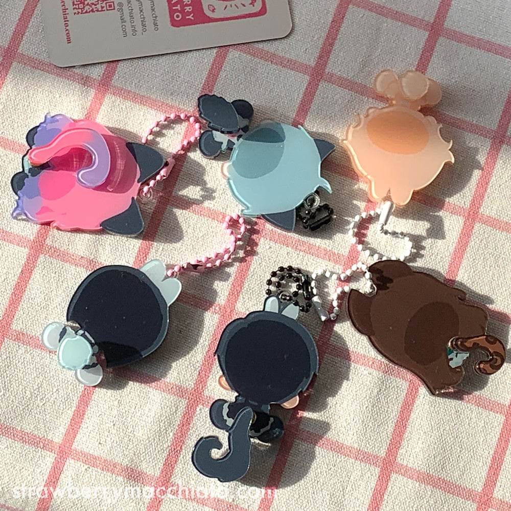 Alien Stage Wiggle Tail Charms