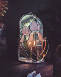 Image 2 of Orchid candle lantern 