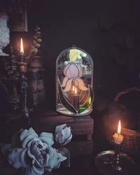 Image 1 of Orchid candle lantern 