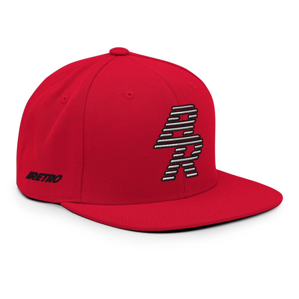 Boy Retro 'BR' Snapback - Red