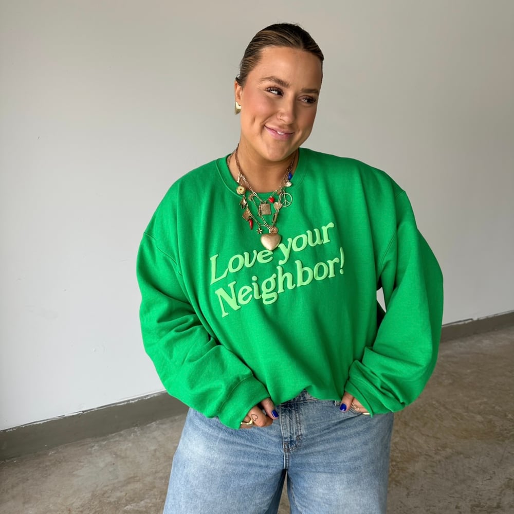 Image of green on green crew 2