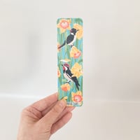 Image 4 of Downy and Red Naped Woodpecker Inspirational Bookmark