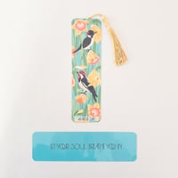 Image 5 of Downy and Red Naped Woodpecker Inspirational Bookmark