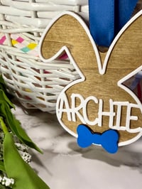 Image 1 of Bunny Easter Bag Tags