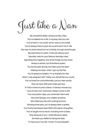 Image 5 of Personalised rhyme for Grandma/nana 