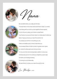Image 6 of Personalised rhyme for Grandma/nana 