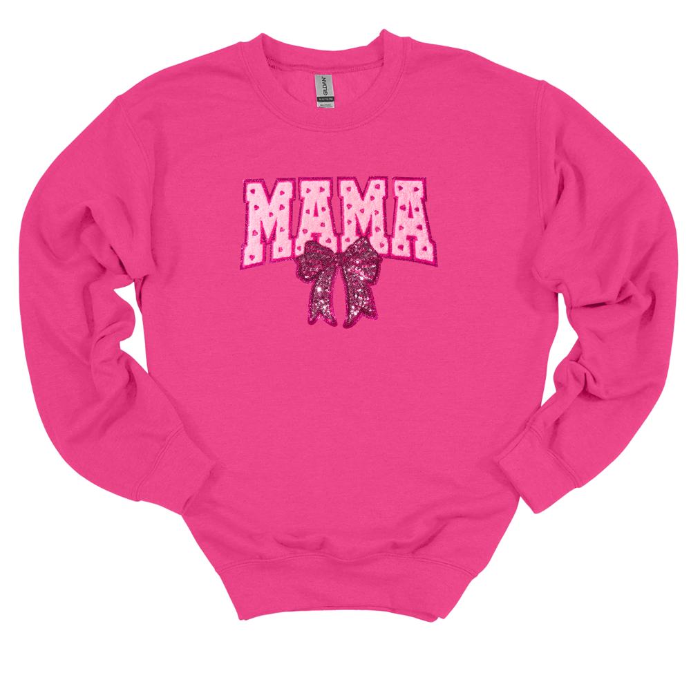 Image of Mama Hot Pink Crewneck🥰