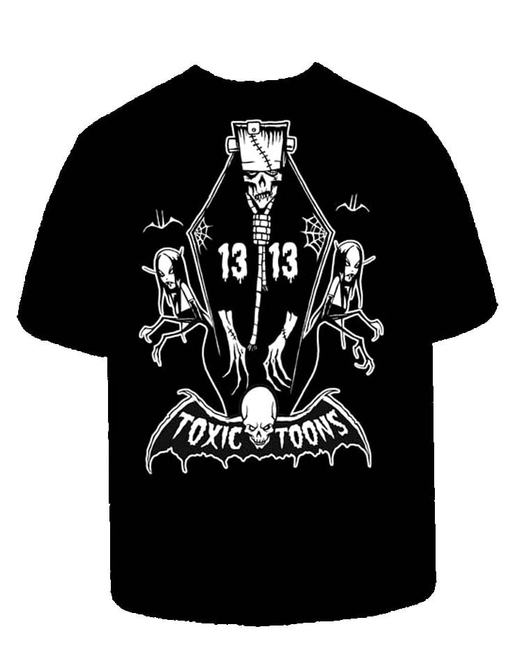 Image of TOXICTOONS GHOUL GANG - Mens shirt- XLG LAST SHIRT