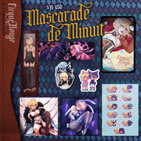 Mascarade de Minuit - Digital Zine & Physical Merch