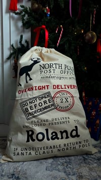 Personalized Santa Sacks