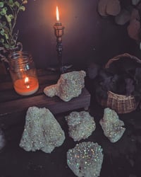 Image 1 of Aura quartz clusters 