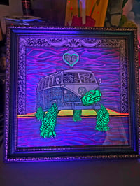 Image 3 of Love wagon framed original 