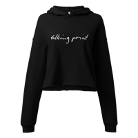Image 3 of Talking Point Logo-Women's Cropped Hoodie